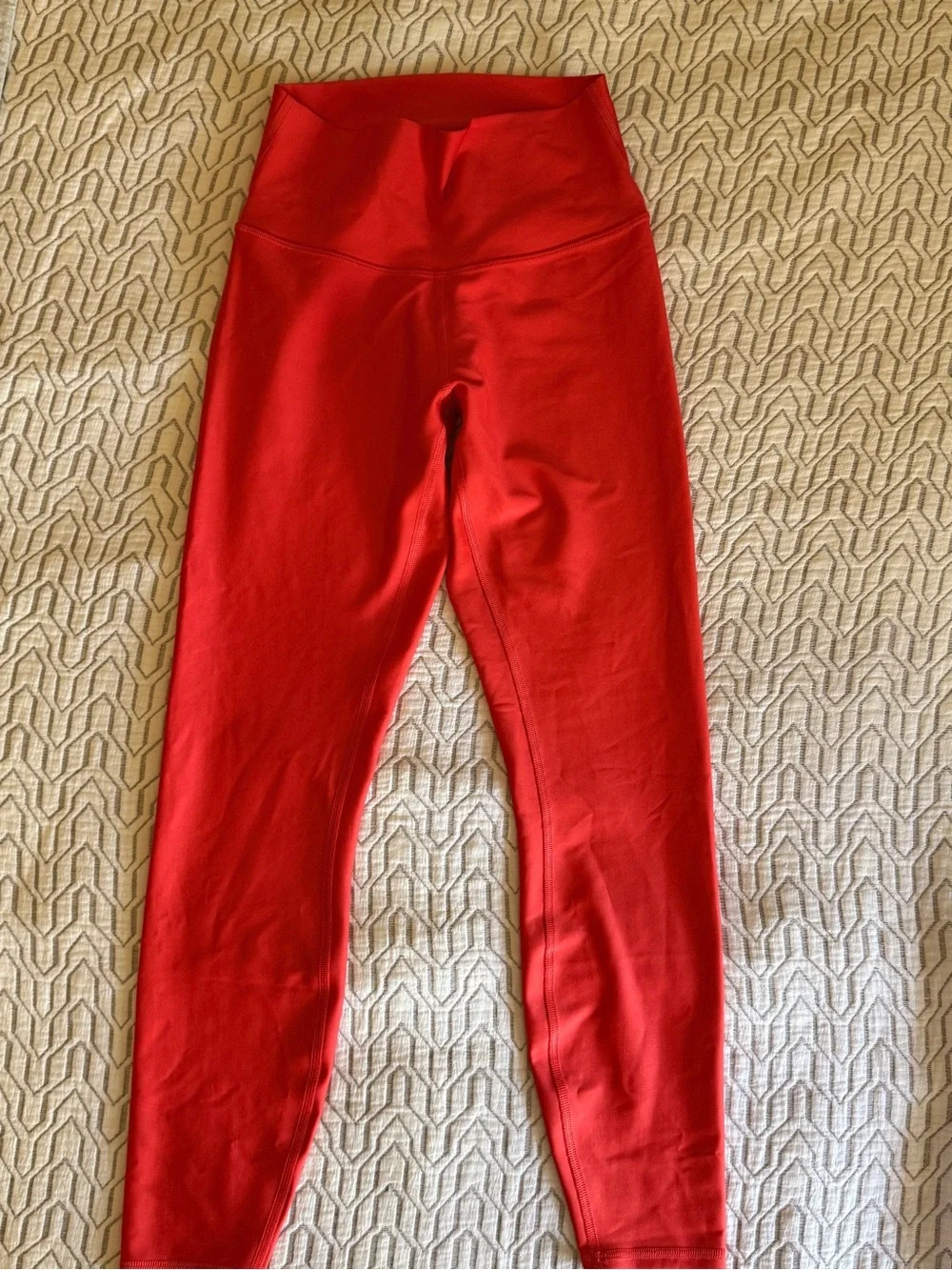 ALO Yoga  High-Waist Red Leggings